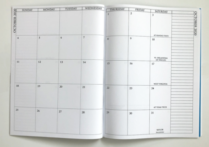 calendar sample page