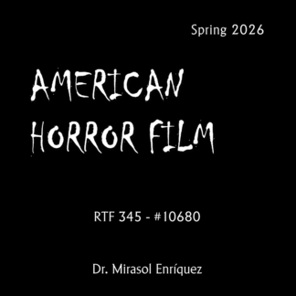 RTF 345  - American Horror Film